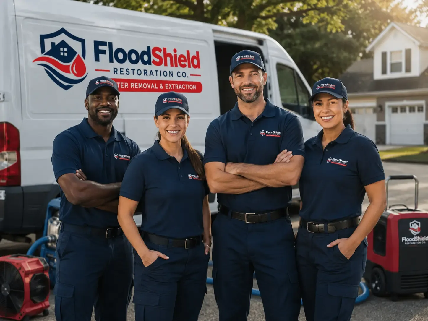 Flood Damage Restoration company in Akron, IA
